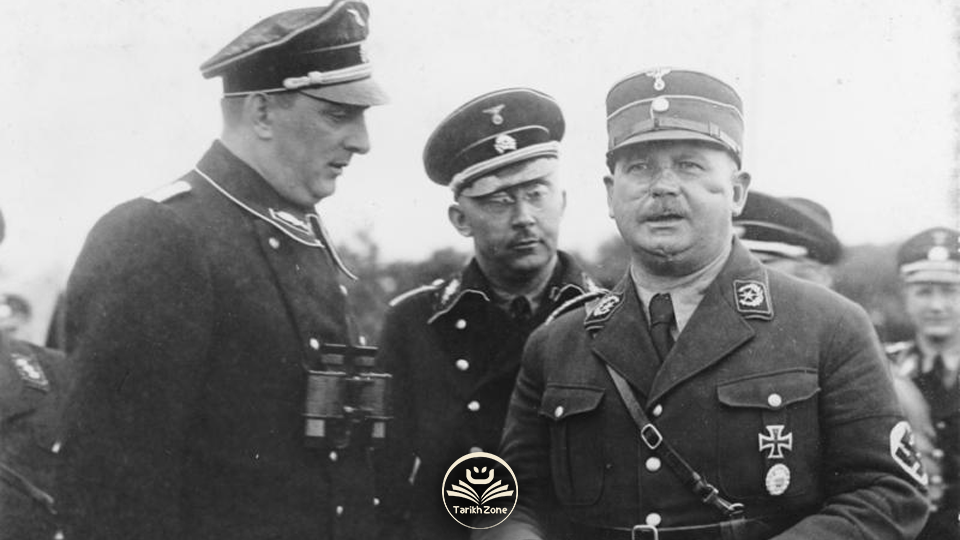 بیوگرافی آدولف هیتلر 7 ارنست روهم به همراه کورت دالوگه و هاینریش هیملر